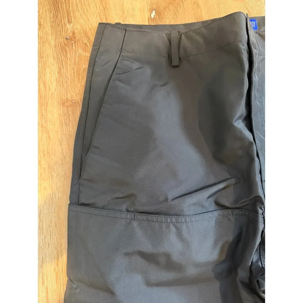 Yeezy Gap Cordura Cargo Pant Black Utility Drawstring Waist Kanye West NWT